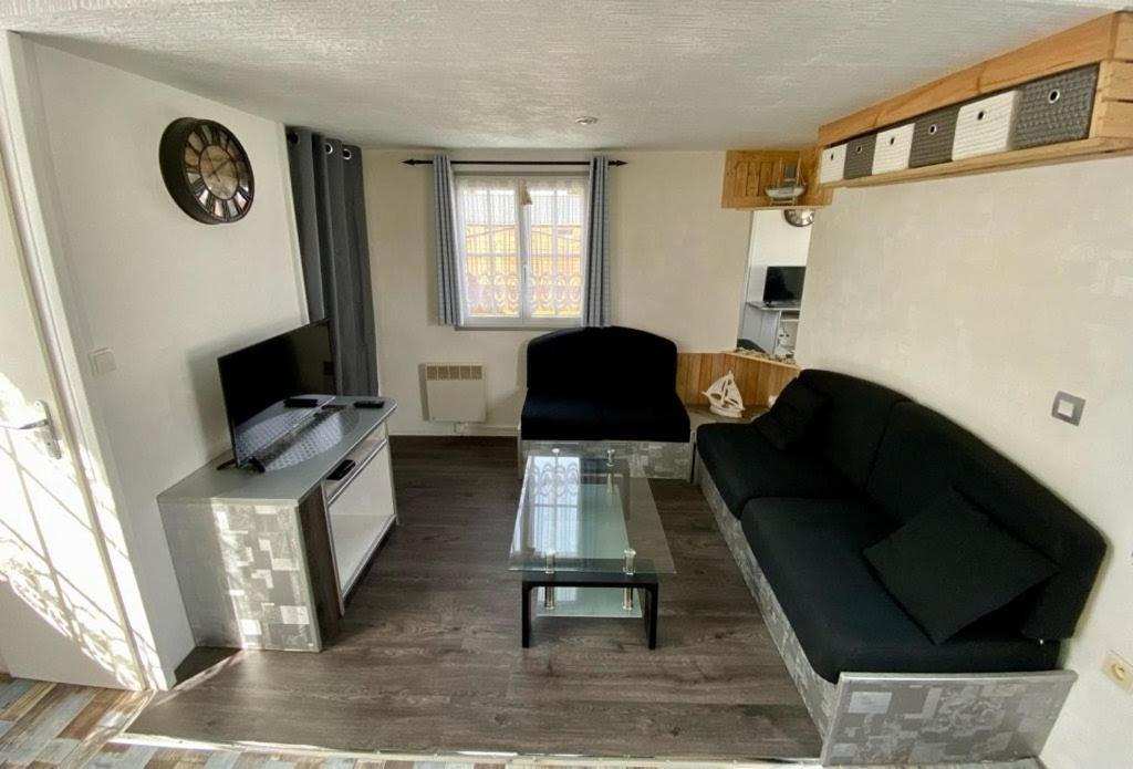 Mobilhome Emplacement 21 Biville-sur-Mer Ngoại thất bức ảnh